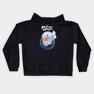 DEMON SLAYER: SOUND PILLAR TENGEN UZUI (GRUNGE STYLE) Kids Hoodie